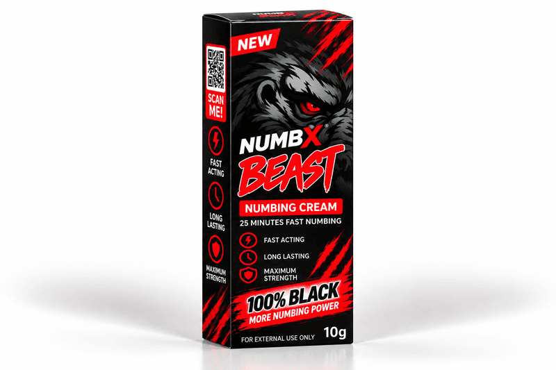 TKTX Black 100% Maximum Strength Numbing Cream - Buy Online UK | TKTXOrigional.co.uk